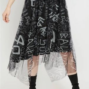 Kate Hewko Graffiti Tulle Skirt. Like new. One size.